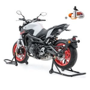 Set SM18 Paddock Stand set ConStands with Disc lock alarm compatible with Triumph Speed Twin / Street Twin