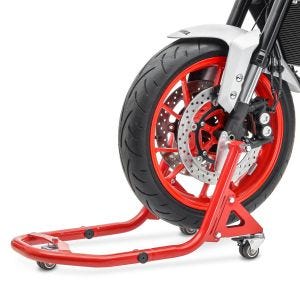 Montageständer vorne für Honda CB 650 F / R / CB 500 F / X Rangierhilfe XB2 L Constands rot_1