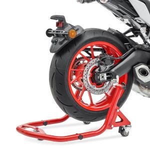 Montageständer hinten für Aprilia RS 660 Rangierhilfe Constands XB2 V rot_1