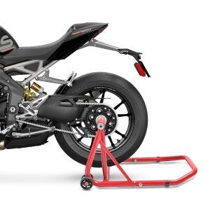 Einarmständer Triumph Speed Triple 1200 RS 2021 Montageständer ConStands Single-Classic rot_1