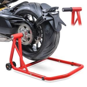 Einarm Montageständer für Ducati Diavel 1260 / S 19-20 Single CLassic-POM Einarmständer rot_1