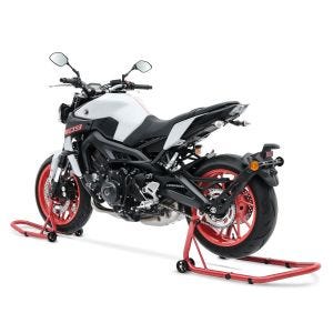 Montageständer Set für Honda NC 750 / 700 / X / S Constands Motorradständer vorne hinten FR rot_1
