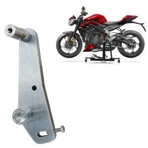 Adapter plate for ConStands Power Classic / Evo compatible with Triumph Street Triple 765 R / RS 23-25