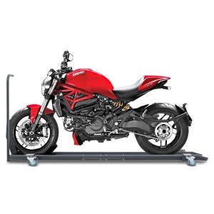 Dolly Mover fits for Ducati Monster 1100 ConStands Smart-Mover with Wheel chock grey DPML1