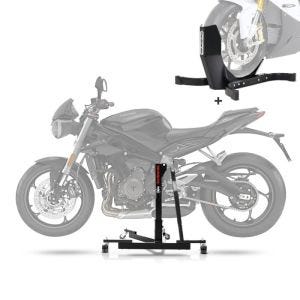 ConStands Zentralständer für BMW F 700 GS 13-17 Power Evo + Motorradwippe_0