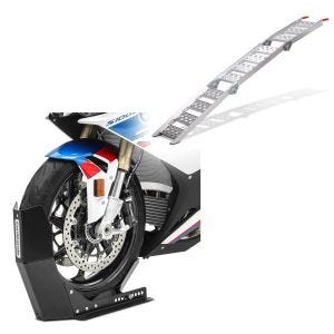 Loading Ramp + wheel chock CF3 compatible with Ducati Multistrada 1200/ S