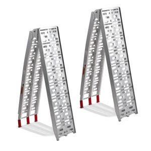 Set 2x ATV aluminium loading ramp compatible with Polaris Scrambler 1000 / 850 680 kg Quad ramp Constands Alu I