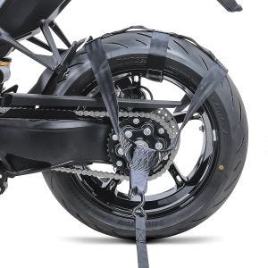 Motorrad Spanngurt Hinterrad ConStands Fixiergurt für Transportsicherung schwarz_1