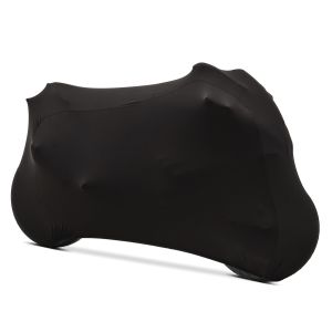 Motorradabdeckung Indoor Craftride M-L Stretch Garage in schwarz_1