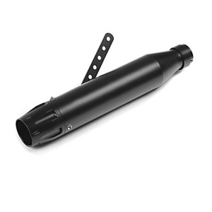 Craftride Auspuff Forte Motorrad Endschalldämpfer Slip-On Caferacer schwarz_1