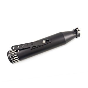 Craftride Exhaust compatible with Suzuki Marauder VZ 800 Rear Silencer Straight black