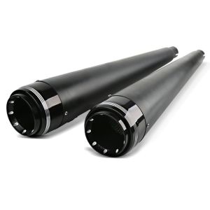 Exhaust Muffler Mega1 fits for Harley Davidson Road King Classic 98-16 black Craftride
