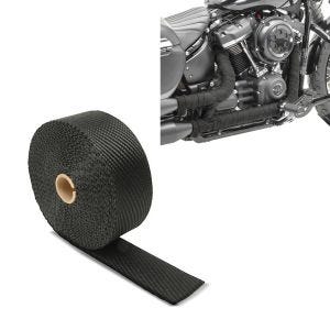 Motorrad Hitzeschutzband Craftride Auspuffband schwarz 15m_1