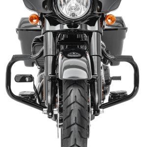 Sturzbügel für Harley Davidson Road King 09-20 Craftride Mustache schwarz_1