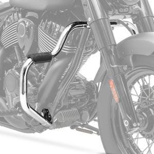 Crash Bar Mustache compatible with Indian Chief, Chieftain, Springfield, Roadmaster 15-24 chrome Craftride