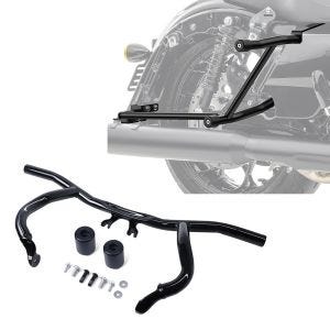Crash Bar Flat-Out + Saddlebag crash bar fits for Harley Davidson Electra Glide Standard 19-22 Engine Guard Craftride SC42