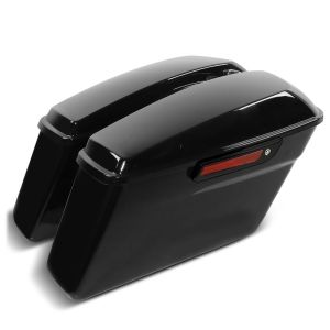 Seitenkoffer für Harley Davidson Touring Modelle 2014-2020 Craftride Black Latch_1