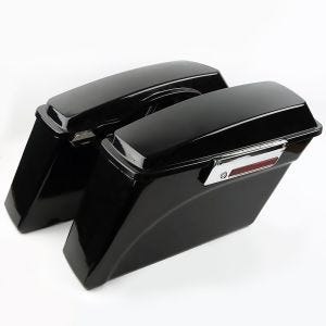 Hard saddlebags fits for Harley Davidson Road King Classic (FLHRC/I) 98-13, black Craftride