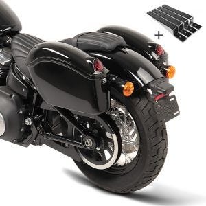 Hard saddlebags Set for Cruiser R Craftride Nebraska 12Ltr CB34542