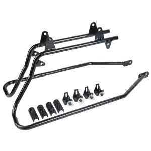 Hard Saddlebag Conversion Brackets fits for Harley Davidson Softail 1986-2017 black Craftride