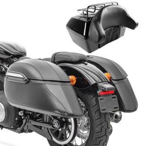 Topcase Set für Suzuki Intruder VL 1500 LC mit Seitenkoffer MS5 Craftride_1