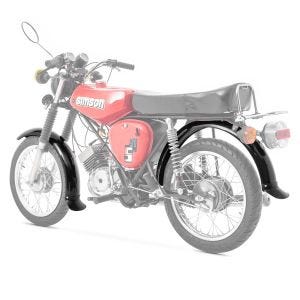 Mudguard front + rear compatible with Simson S50 / S51 / S70 fenders + mud flaps Fender Craftride black DPL2