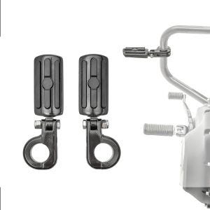 Engine guard foot pegs compatible with Indian Chief Bobber Dark Horse Craftride CF15 black
