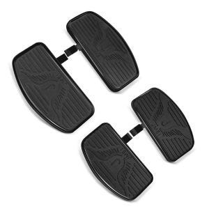 Trittbretter Set Fahrer und Beifahrer für Honda Shadow VT 750 C / 600 C / 125 C Craftride FB1 schwarz_1