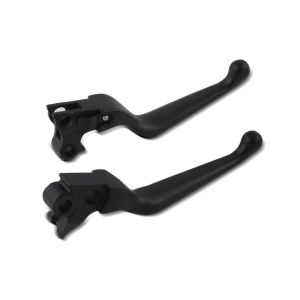Bremshebel und Kupplungshebel-Set Grip für Harley Davidson Dyna Street Bob 06-17 schwarz Craftride_1