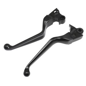 Brake lever and clutch lever set fits for Harley Davidson Dyna Street Bob 06-17 Craftride RH1 black