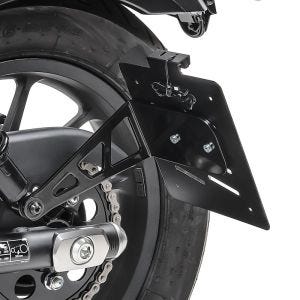 Side Mount license plate holder compatible with Royal Enfield Interceptor 650 / Meteor 350 Craftride LH5