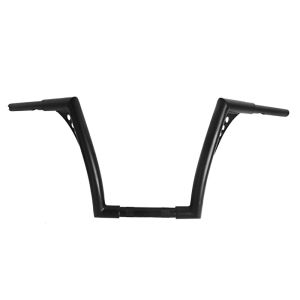Handlebar with TÜV parts certificate Ape Hanger Fat B2 1-1/4" Height 12" fits for Harley Davidson Craftide Black