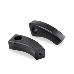 Lenkerbefestigung 1" für Yamaha XVS 650 A Drag Star Classic Pullback Riser 3,5" Craftride PB1 schwarz_1
