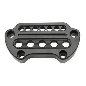Handlebar riser clamp fits for Harley Davidson Sportster Forty-Eight 48 10-20 with socket indicator lights Craftride black