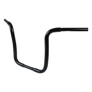 Handlebar Ape Hanger Fat Custom 1-1/4" Height 16" fits for Harley Davidson by Craftride Black