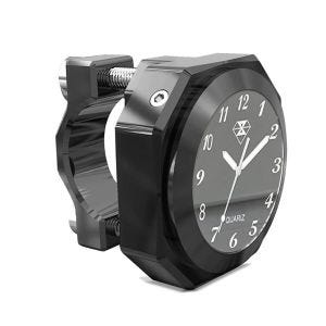 Handlebar Mounted Clock compatible with Royal Enfield Classic 500 / Meteor 350 Craftride LK2 black