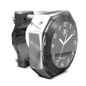 Handlebar Mounted Clock compatible with Royal Enfield Interceptor 650 Craftride LK2 chrome
