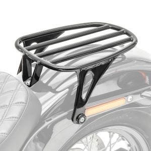 Gepäckträger für Harley Davidson Softail Street Bob 18-20 Solo Rack Craftride GS3 schwarz_0