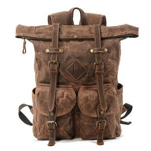 Rucksack für Harley Davidson Rocker / C Craftride RG7 braun_0