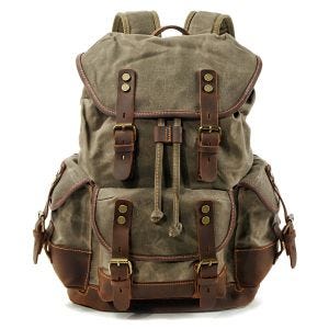Rucksack für Harley Davidson Rocker / C Craftride RG8 grün_0