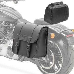 Satteltasche mit Innentasche für Indian Chief Bobber Dark Horse Craftride AMR_1
