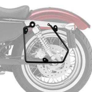 Saddlebag support bracket fits for Harley Davidson Sportster 883 R Roadster 02-15 left Craftride