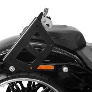 Set Satteltaschenhalter für Harley Softail Street Bob 18-21 Kofferträger abnehmbar Craftride QL_1