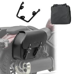 Saddlebag with support compatible with Kawasaki Vulcan S / Cafe 15-24 right side bag Fargo 13l Craftride