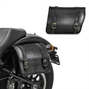 Satteltaschen für Yamaha XVS 1300 / 950 A Midnight Star Craftride SV6 Paar 6Ltr schwarz_0