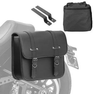 Set Satteltasche + Haltesatz für Indian Chief Bobber Dark Horse Craftride RNO_1