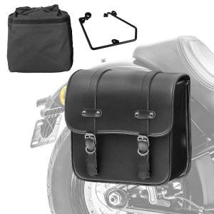 Set Saddlebag + support compatible with chopper / custombikes 1200 Iron 18-20 Craftride RNO-R right