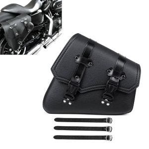 Satteltasche für Indian Chief / Bobber / Dark Horse Seitentasche rechts Craftride SB4 schwarz_1