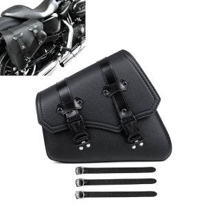Satteltasche für Indian Chief / Bobber / Dark Horse Seitentasche links Craftride SB4 schwarz_1