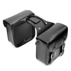 Satteltasche für Honda Shadow VT 750 / 600 / 125 C Craftride VH2 schwarz_1